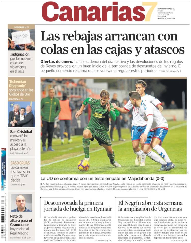 Portada de Canarias 7 - Fuerteventura (Espa&ntilde;a)