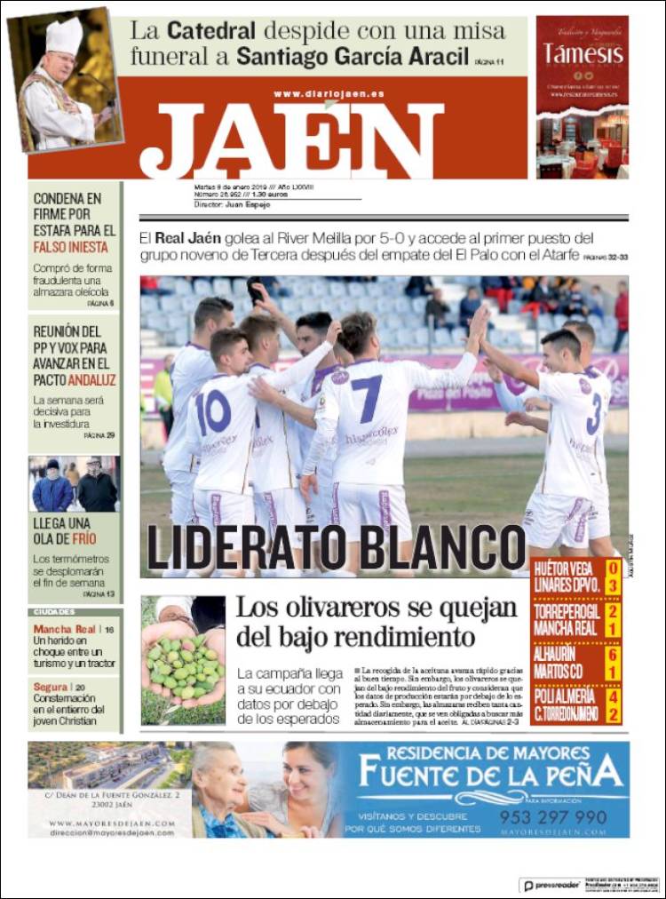 Portada de Diario Jaén (Espa&ntilde;a)