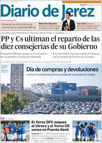 Portada de Diario de Jerez (Espa&ntilde;a)