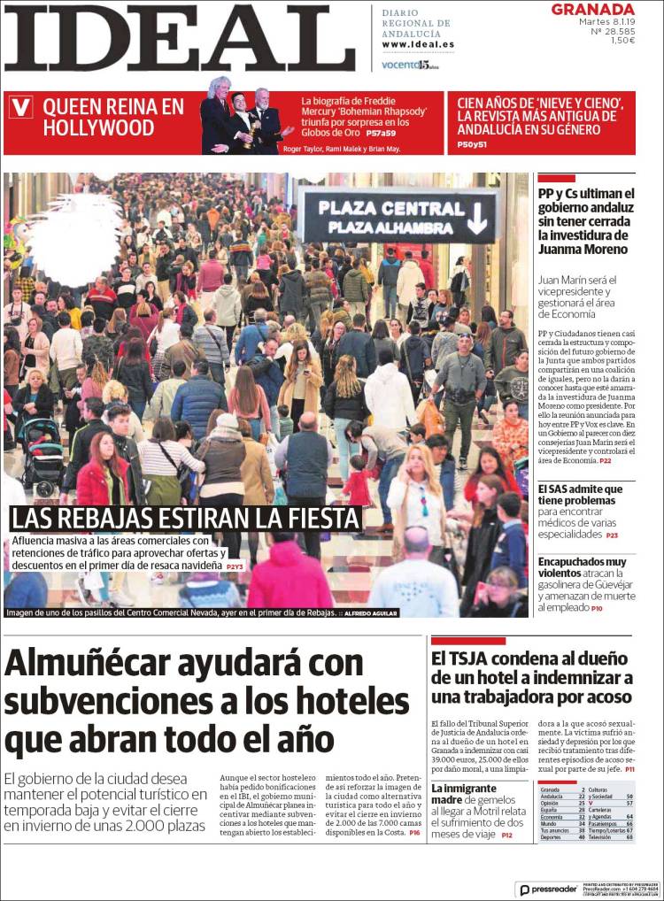 Portada de Ideal (Espa&ntilde;a)