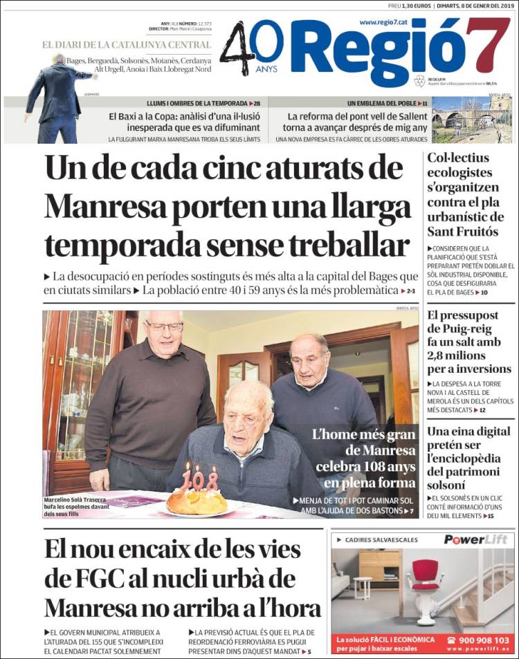 Portada de Regio7 (Espa&ntilde;a)