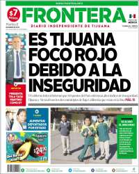 Portada de Frontera (México)