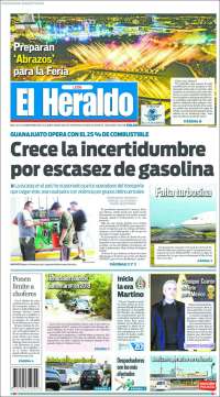 Portada de El Heraldo de León (México)