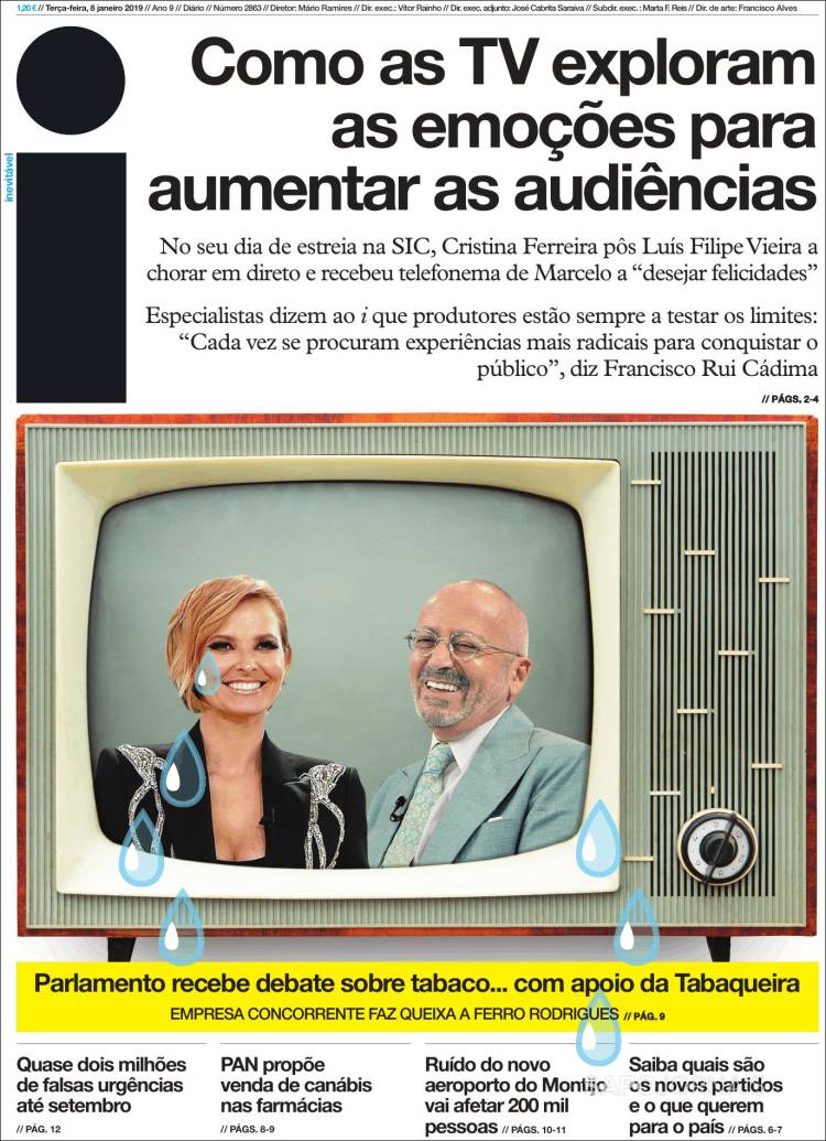 Portada de I - informação (Portugal)