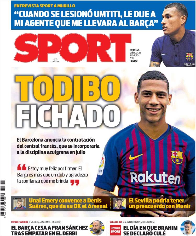 Portada de Sport (Espa&ntilde;a)