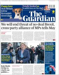 Portada de The Guardian (United Kingdom)