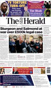 Portada de The Herald (United Kingdom)