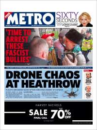 Portada de Metro (United Kingdom)