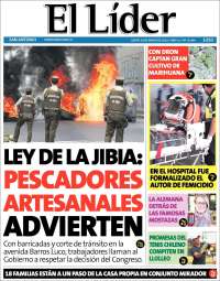 Portada de Lider de San Antonio (Chile)