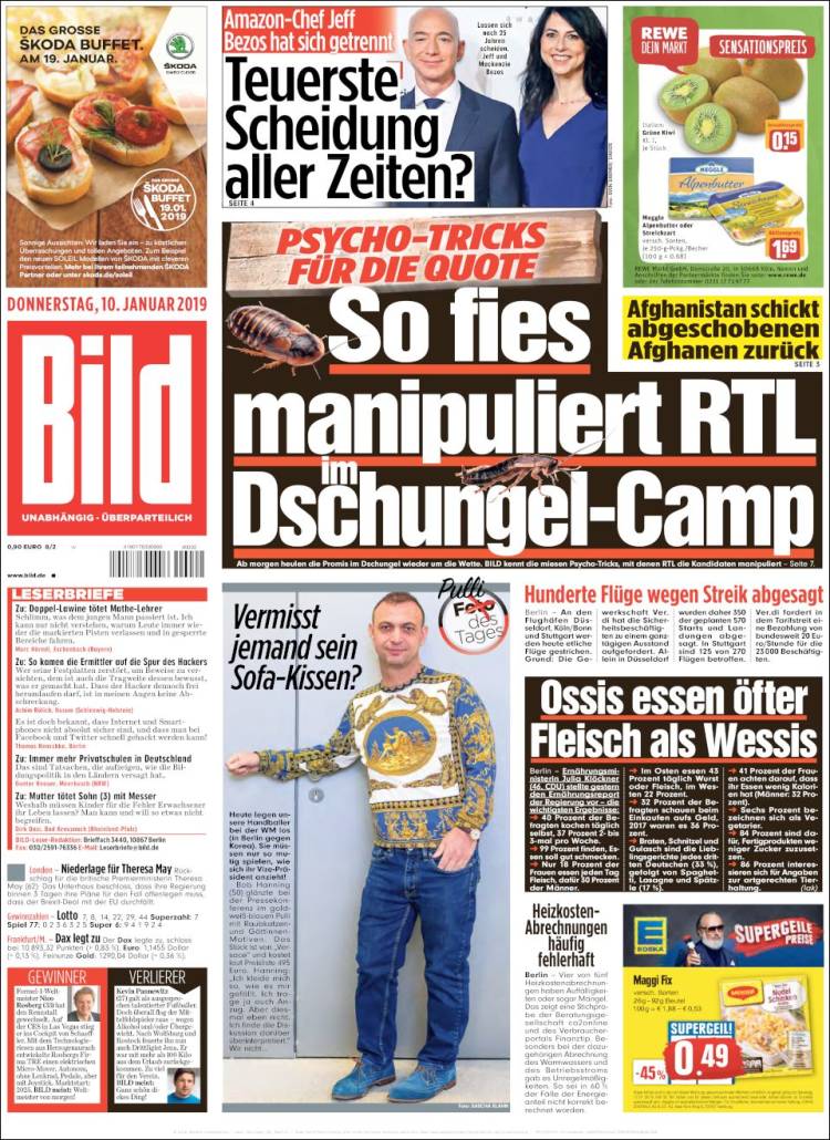 Portada de Bild (Alemania)