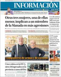 Portada de Diario Información (España)