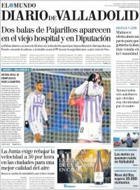 Portada de Diario de Valladolid (España)