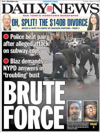 Portada de Daily News - New York (USA)