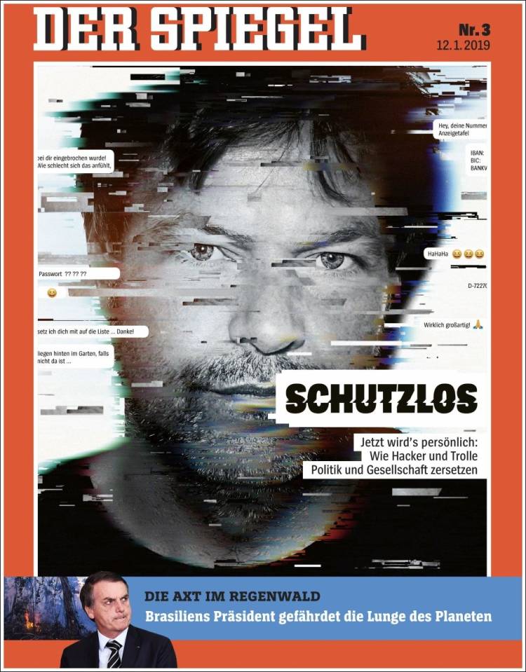 Portada de Der Spiegel (Alemania)