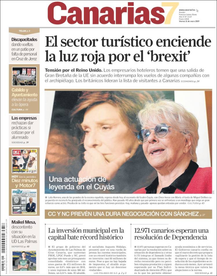 Portada de Canarias 7 - Fuerteventura (Espa&ntilde;a)