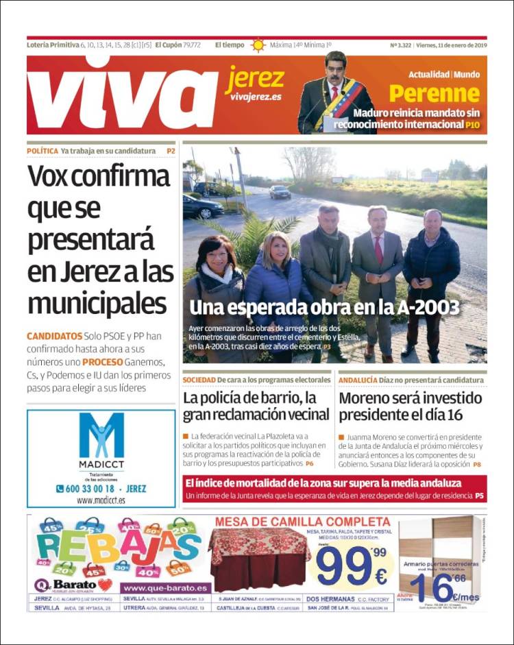 Portada de Información - Jerez (Espa&ntilde;a)