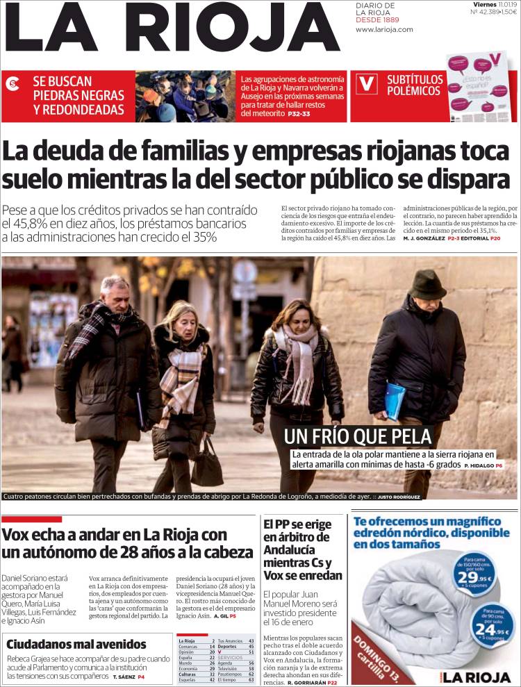 Portada de La Rioja (Espa&ntilde;a)