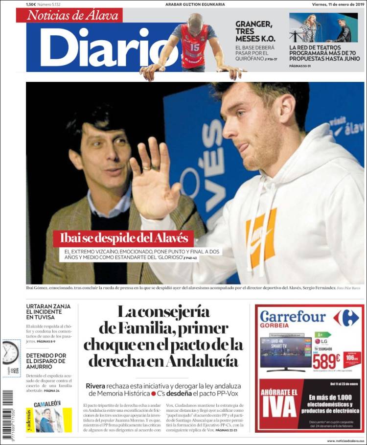Portada de Noticias de Álava (Espa&ntilde;a)
