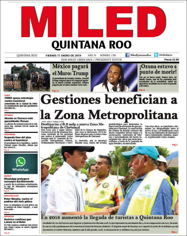 Portada de Miled - Quintana Roo (México)