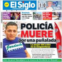 Portada de El Siglo (Panamá)