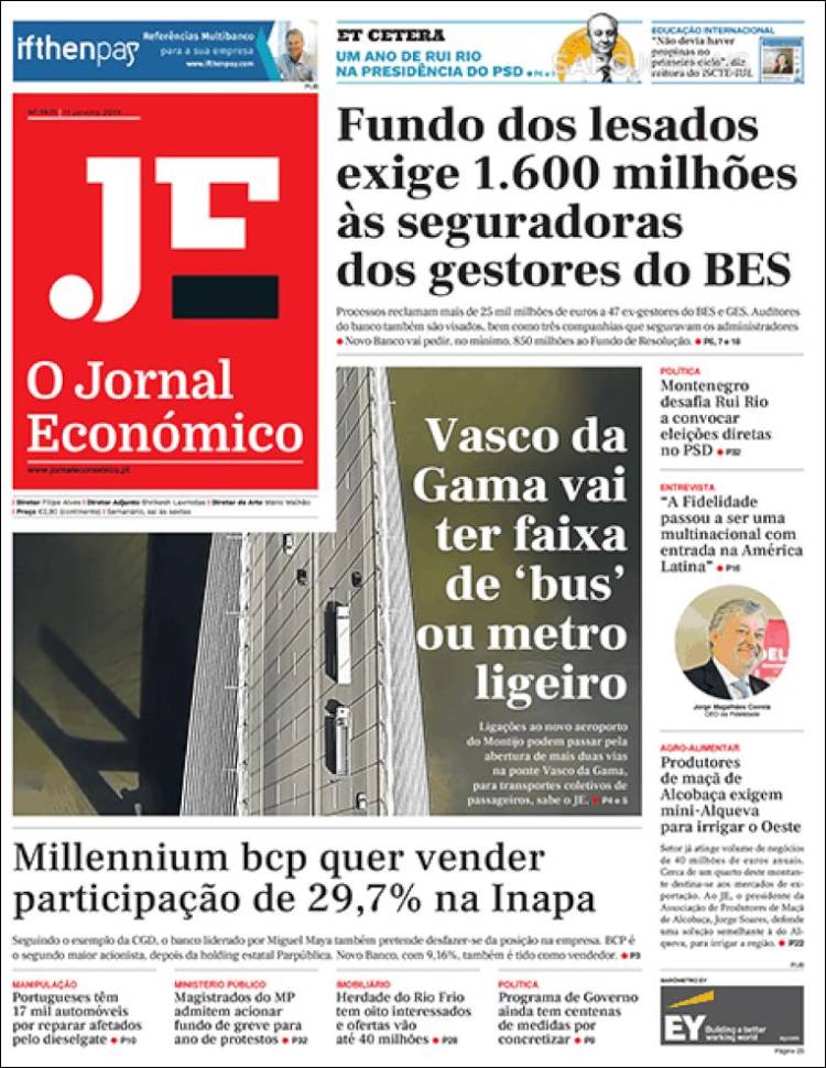 Portada de Oje (Portugal)