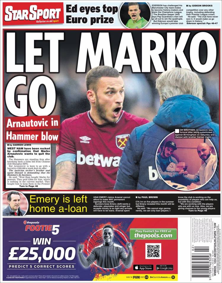 Portada de Star Sport (Reino Unido)