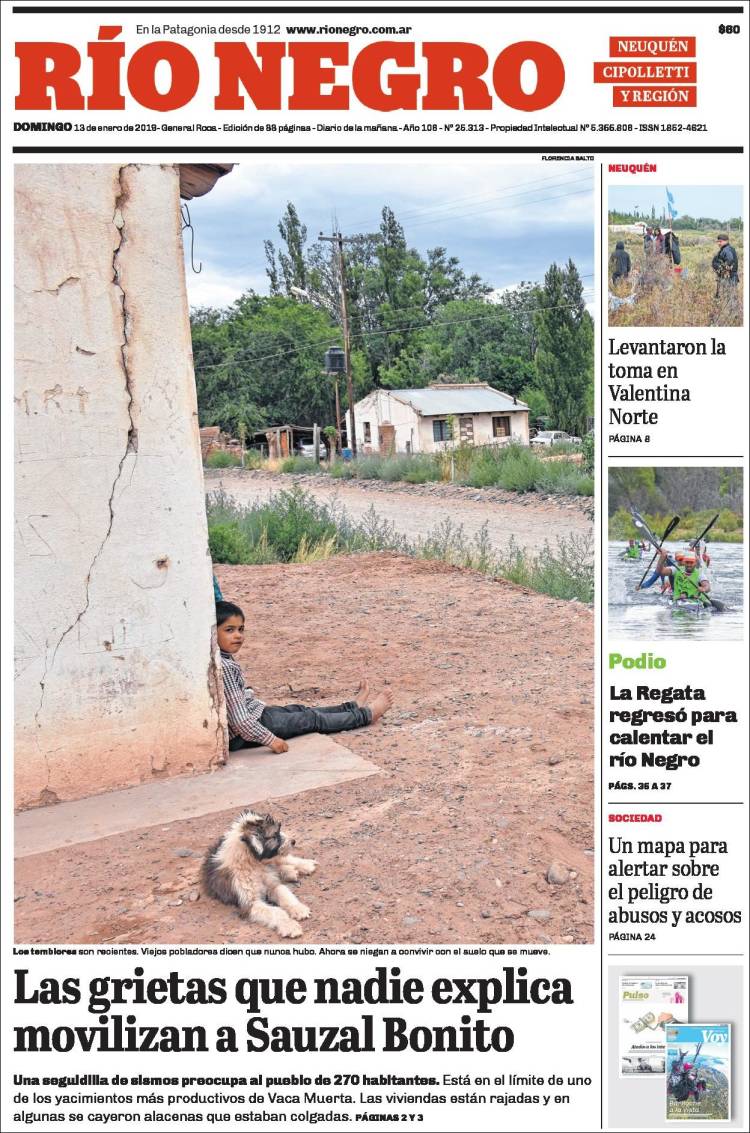 Portada de Rio Negro de Neuquen (Argentina)