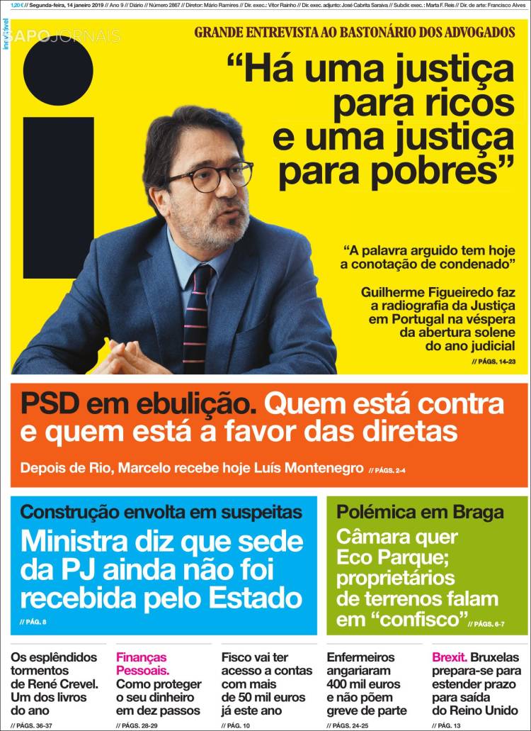 Portada de I - informação (Portugal)