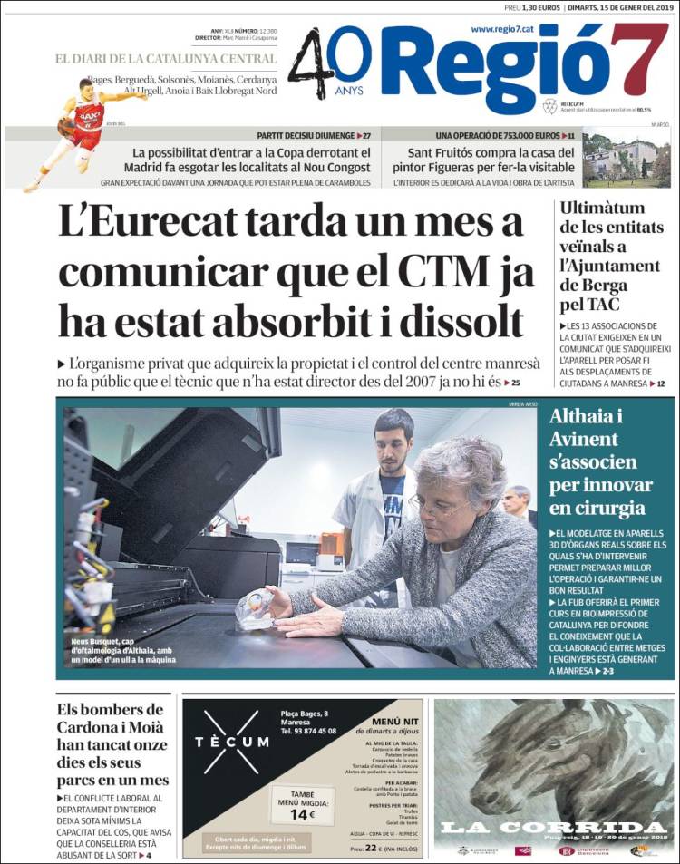 Portada de Regio7 (España)