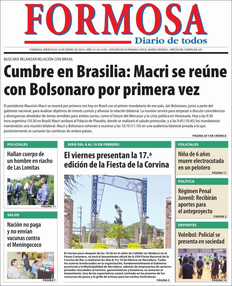 Portada de Formosa (Argentina)