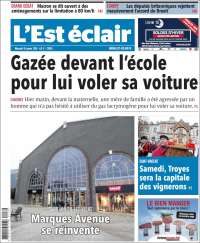 Portada de L'Est Eclair (Francia)