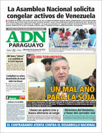 Portada de ADN Paraguayo (Paraguay)