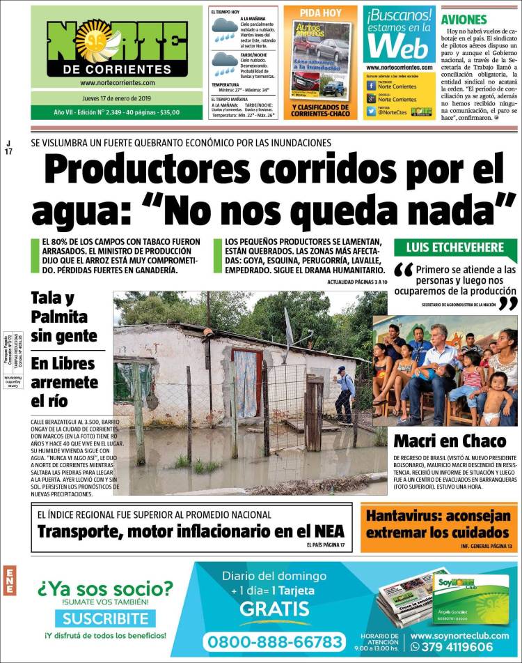 Portada de Norte Corrientes (Argentina)