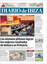 Portada de Diario de Ibiza (España)