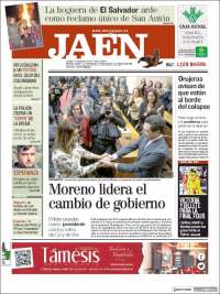 Portada de Diario Jaén (España)