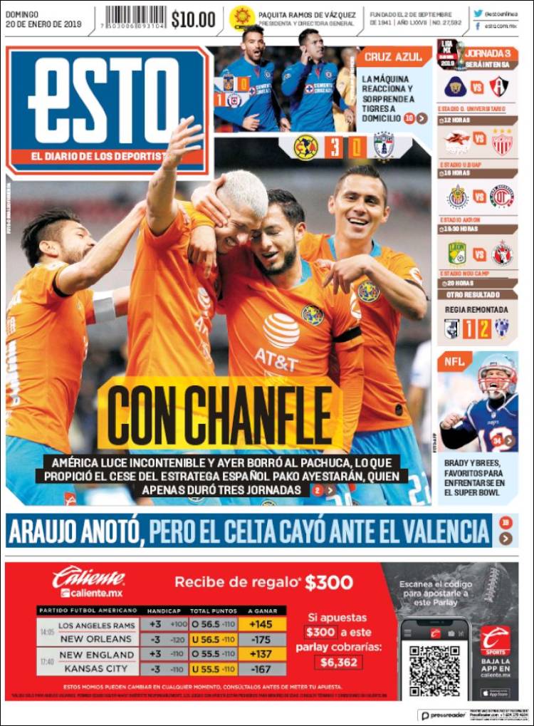 Portada de Esto (M&eacute;xico)