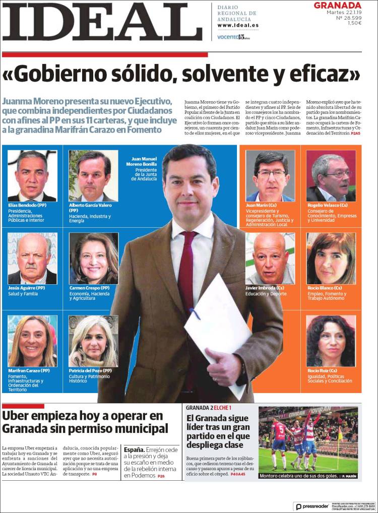 Portada de Ideal (Espa&ntilde;a)