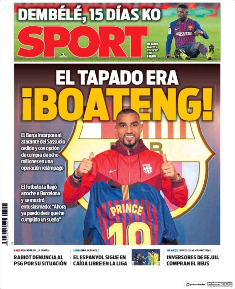 Portada de Sport (Espa&ntilde;a)