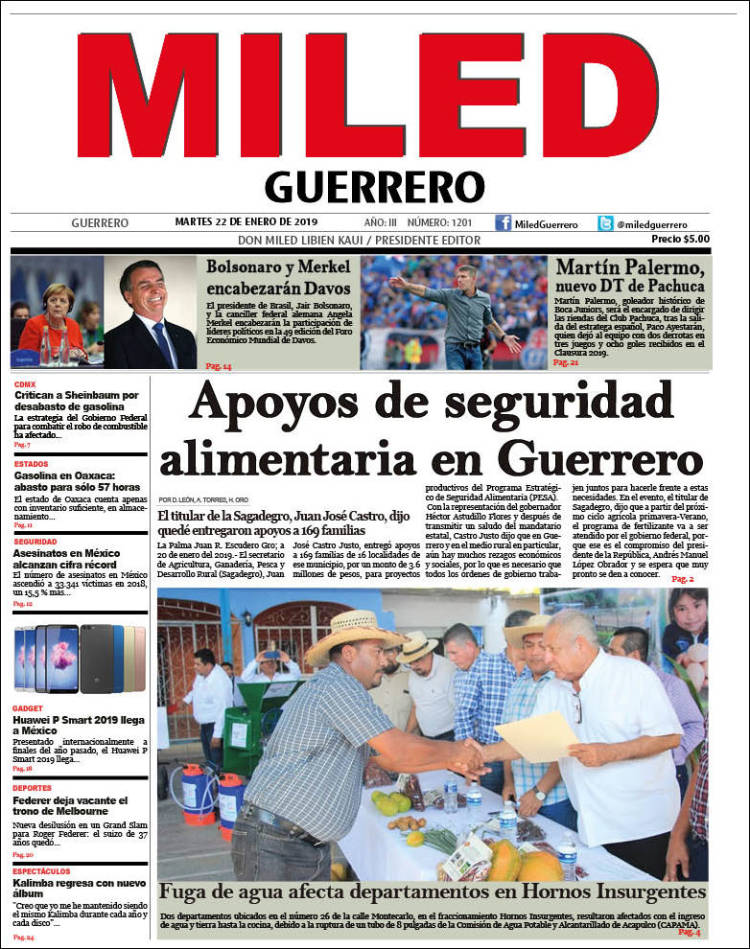 Portada de Miled - Guerrero (México)