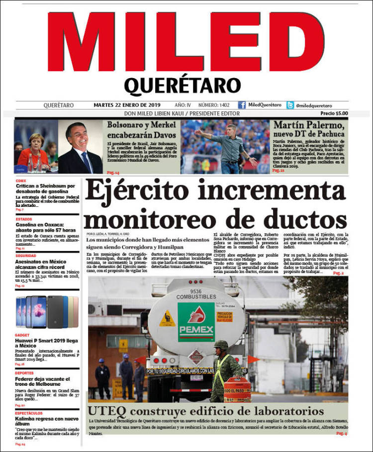 Portada de Miled - Querétaro (México)
