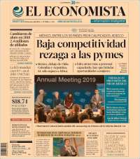 Portada de El Economista (México)