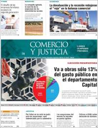 Portada de Comercio y Justicia (Argentina)