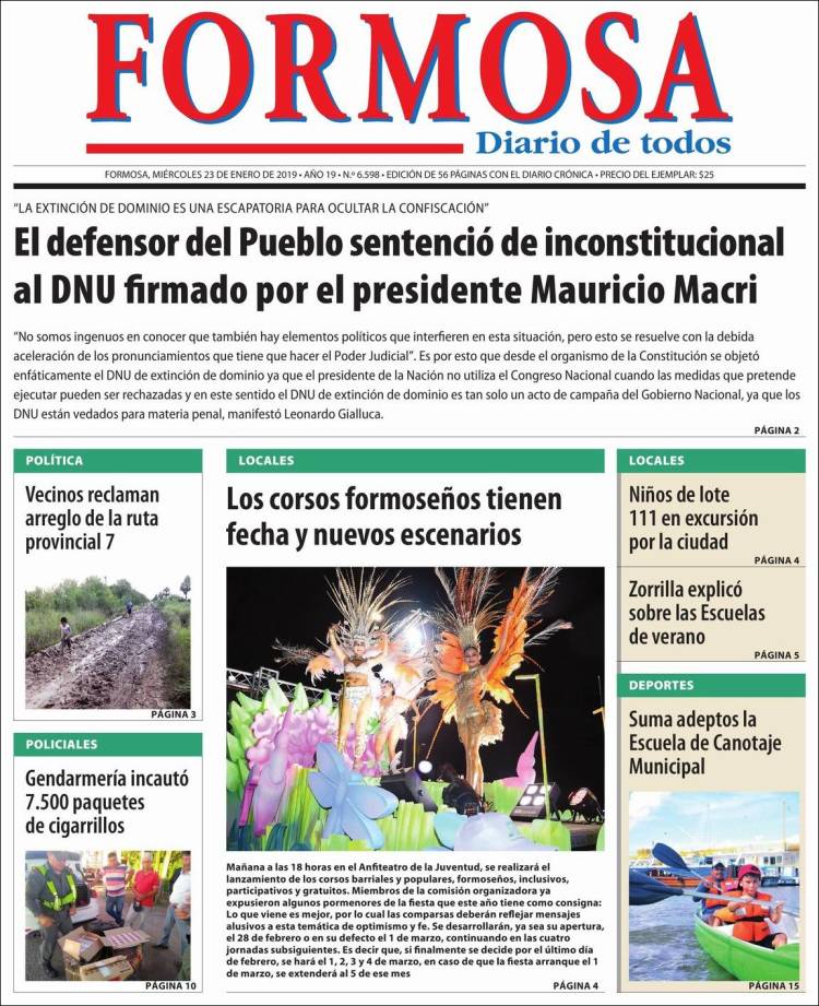 Portada de Formosa (Argentina)