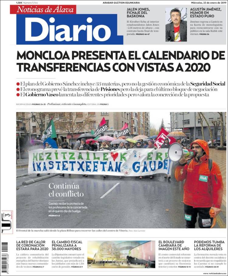 Portada de Noticias de Álava (Espa&ntilde;a)