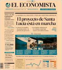 Portada de El Economista (México)