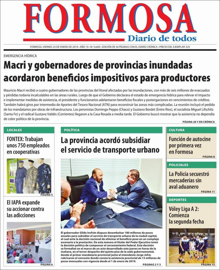 Portada de Formosa (Argentina)