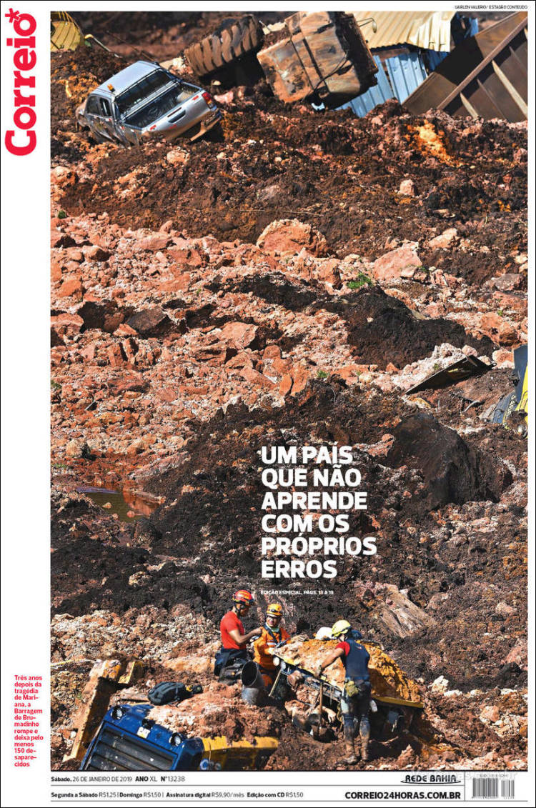 Portada de Correio* (Brasil)