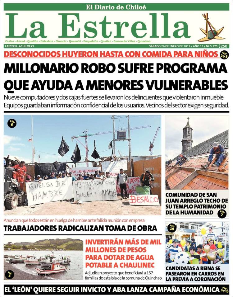 Portada de Estrella de Chiloé (Chile)
