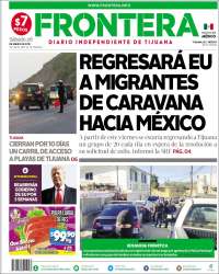 Portada de Frontera (México)