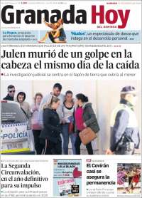 Portada de Granada Hoy (España)